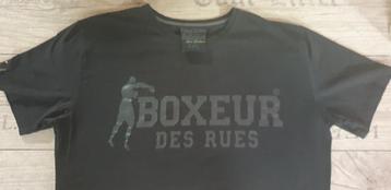 Zwart Box/Boxer T shirt L (Merk BOXEUR -The Fighter Tshirt) beschikbaar voor biedingen