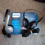 Twee keer Hoofdtelefoon.   Philips.   Zo goed als nieuw., Ophalen of Verzenden, Zo goed als nieuw, Over-ear