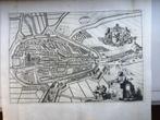 Zeeland, de stad Zierikzee, Stadsplattegrond, 1696, Antiek en Kunst, Verzenden