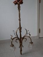 Antieke bronzen lamp, Antiek en Kunst, Antiek | Kandelaars, Koper of Brons, Ophalen