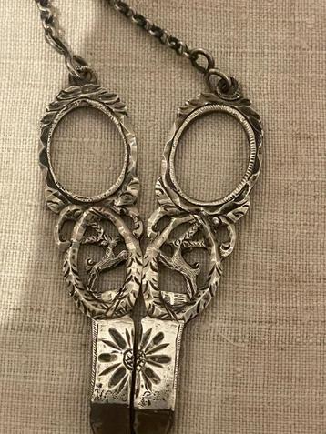 chatelaine schaar handwerkschaar coupeuseschaar naaigerei beschikbaar voor biedingen