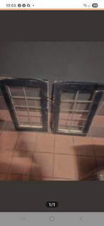 Ouderwetse glas en lood raampjes                    37.5 bij, Ophalen of Verzenden, Zo goed als nieuw, Minder dan 80 cm, Minder dan 80 cm
