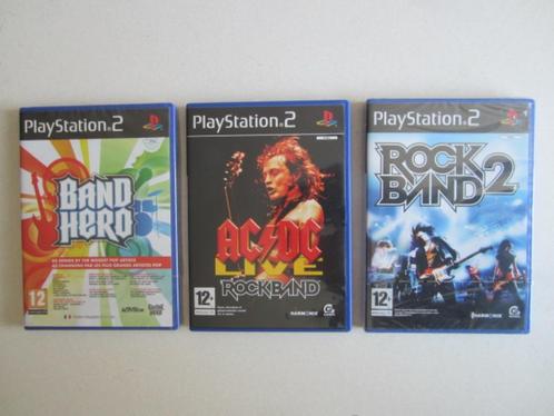 Rock Band Rockband PS2 Playstation 2, Spelcomputers en Games, Games | Sony PlayStation 2, Nieuw, Muziek, 3 spelers of meer, Vanaf 3 jaar