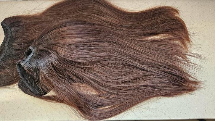 Weave 100 gram, Sieraden, Tassen en Uiterlijk, Uiterlijk | Haarverzorging, Zo goed als nieuw, Pruik of Haarverlenging, Ophalen of Verzenden