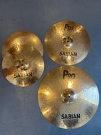 Sabian pro driedelige bekkenset met tas, Muziek en Instrumenten, Ophalen, Zo goed als nieuw, Overige merken