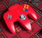 Nintendo 64 Controller - Rood - Zo Goed Als Nieuw!, Spelcomputers en Games, Spelcomputers | Nintendo 64, Ophalen of Verzenden