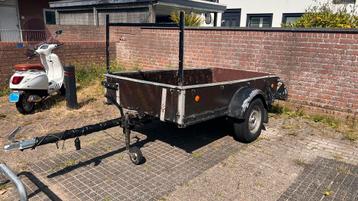 Enkelasser aanhanger 2.50 x 1.30 beschikbaar voor biedingen
