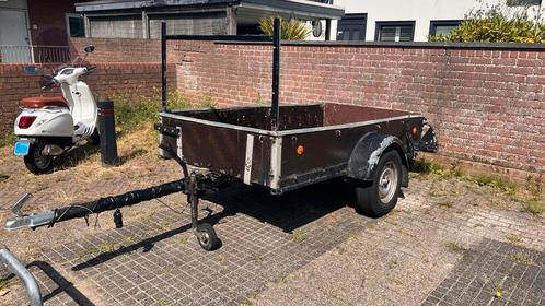 Enkelasser aanhanger 2.50 x 1.30, Auto diversen, Aanhangers en Bagagewagens, Gebruikt, Ophalen