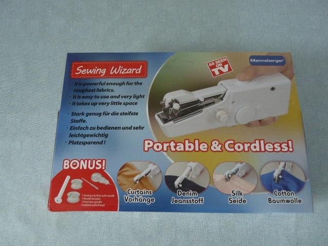 Handige Handnaaimachine  Nieuw in verpakking, Hobby en Vrije tijd, Naaimachines en Toebehoren, Nieuw, Naaimachine, Overige merken