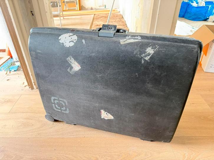 Unieke Concert Gebouw samsonite reis koffer, Sieraden, Tassen en Uiterlijk, Koffers, Gebruikt, Hard kunststof, 70 cm of meer, Slot