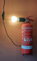 Lamp van brandblusser., Huis en Inrichting, Ophalen of Verzenden, Zo goed als nieuw