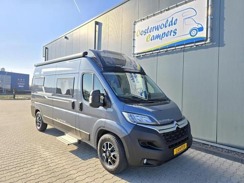 Pössl Summit Plus 600 Vastbed 32.700km Skyroof Camera Led, Caravans en Kamperen, Campers, Bedrijf, Bus-model, tot en met 4, Pössl