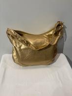 Goudkleur tas, Sieraden, Tassen en Uiterlijk, Tassen | Damestassen, Ophalen of Verzenden, Zo goed als nieuw, Avondtasje