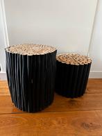 Set van 2 bijzettafels, Ophalen, Minder dan 45 cm, Minder dan 55 cm, Rond