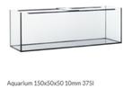Volglas Aquarium 150x50x50 cm, Ophalen, Nieuw, Leeg aquarium, Nvt