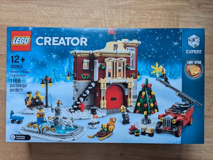 NIEUW Lego creator expert winter village fire station 10263, Kinderen en Baby's, Speelgoed | Duplo en Lego, Nieuw, Lego, Complete set