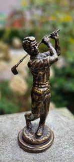 GOLFER / bronzen beeld, Antiek en Kunst, Ophalen of Verzenden