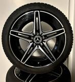 Origineel! Mercedes C-Klasse W206 AMG Velgen + Winterbanden, 18 inch, Gebruikt, Banden en Velgen, Personenwagen