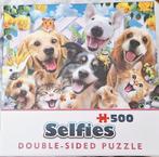 Cheatwell Selfies Double-Side Puzzle Buddies  500, Ophalen of Verzenden, 500 t/m 1500 stukjes, Zo goed als nieuw, Legpuzzel