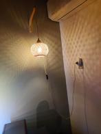 4x Boho Wandlampen met Schakelaar - Excl. LED, Ophalen of Verzenden, Gebruikt, Hout, Boho / Rustiek / Landelijk