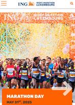 ING luxembourg half Marathon, Tickets en Kaartjes, Eén persoon