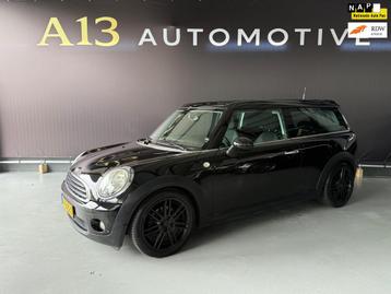 Mini Mini Clubman 1.6 One Pepper airco 18inch black on black beschikbaar voor biedingen