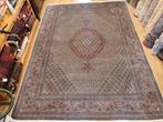 Vintage handgeknoopt perzisch tapijt tabriz 50raj 355x246, Info@SlatsAntiek.nl, Perzisch, 200 cm of meer, Ophalen of Verzenden