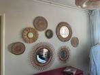 Verzameling spiegels rotan/bamboe, Huis en Inrichting, Ophalen, Nieuw