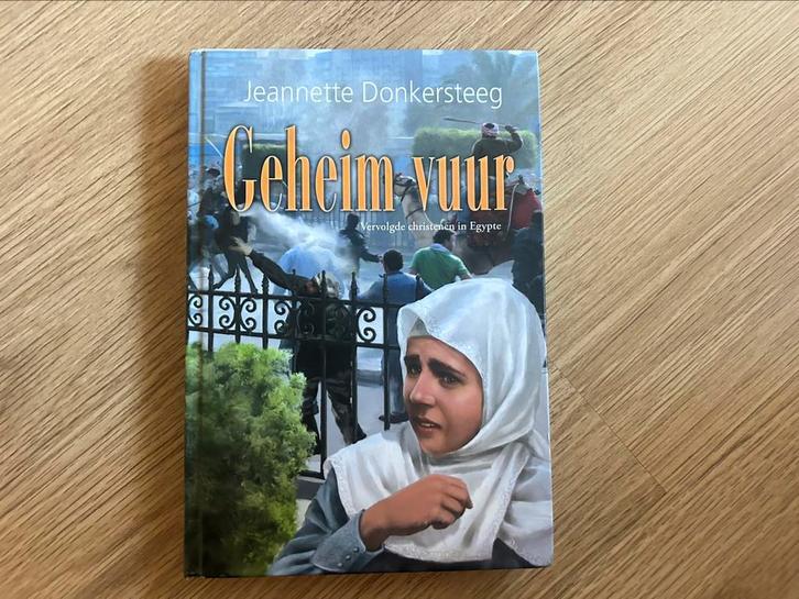 Jeanette Donkersteeg - Geheim vuur, Boeken, Kinderboeken | Jeugd | 10 tot 12 jaar, Zo goed als nieuw, Verzenden