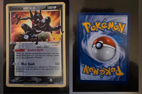 Greninja goldstar celebrations, Hobby en Vrije tijd, Verzamelkaartspellen | Pokémon, Zo goed als nieuw, Ophalen of Verzenden