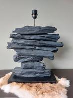 Lampvoet zwart hout H60 Tafellamp Light and Living Nieuw, Ophalen, Stoer Robuust, 50 tot 75 cm, Metaal