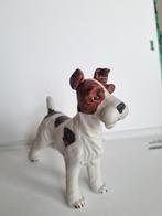 Beeldje fox terrier 13x14cm, Ophalen of Verzenden, Zo goed als nieuw