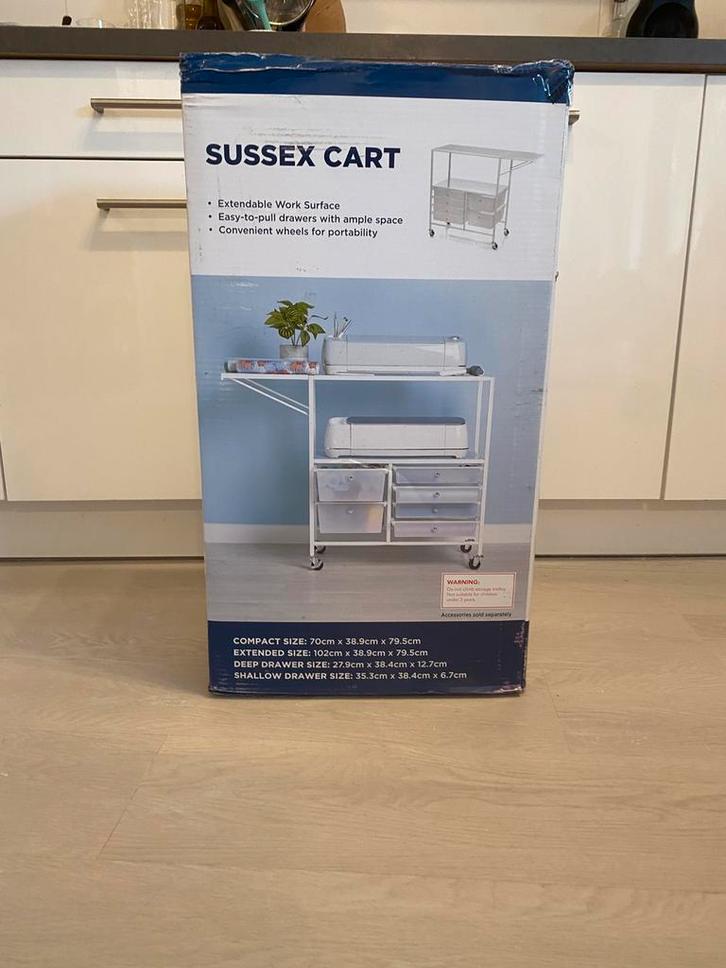 Storage Cart, Brand New, Negotiable Price, Huis en Inrichting, Kasten | Boekenkasten, Nieuw, 50 tot 100 cm, Minder dan 100 cm