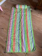 Strandmatje 1 pers. met kussen - Streepjes, Ophalen of Verzenden, Zo goed als nieuw