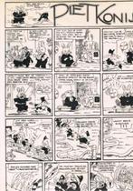 Piet Konijn - 4 stripafleveringen - uit Tijdschrift 1932, Ophalen of Verzenden, Gebruikt