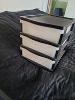 Lades opbergsysteem ladeblok, 3 of 4 laden, Ophalen, 25 tot 50 cm, Minder dan 100 cm