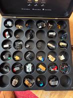 Doos met 25 pick-up elementen GP412 shure m95ed stanton enz., Audio, Tv en Foto, Platenspelers, Ophalen of Verzenden, Overige merken