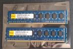 2 x 2GB DDR3 SDRAM, Computers en Software, RAM geheugen, Gebruikt, DDR3, Ophalen of Verzenden, Desktop