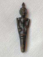 Antiek bronzen tattoo gewicht, Ophalen of Verzenden, Brons