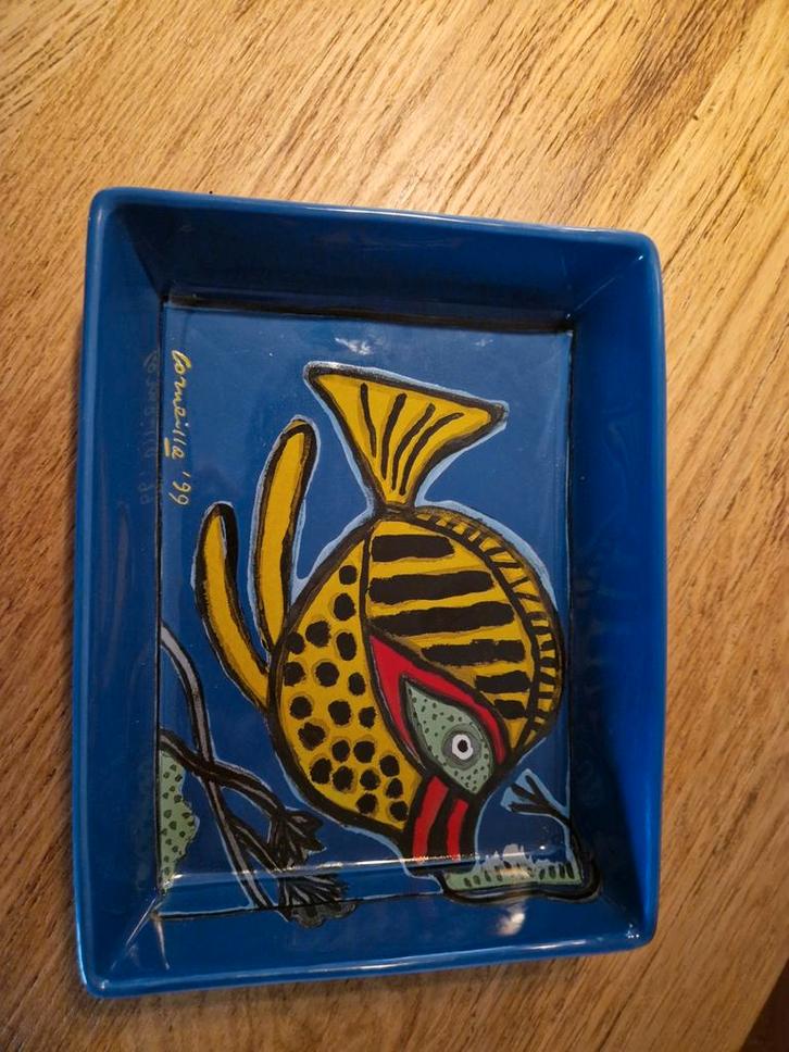 Corneille Ovenschaal 1999 - Uniek Kunstwerk, Antiek en Kunst, Antiek | Schalen, Ophalen of Verzenden