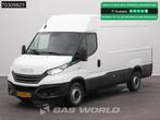 Iveco Daily 35S14 3.0L CNG Automaat L2H2 Navi Airco Cruise C, Auto's, Bestelauto's, Automaat, Euro 6, 4 cilinders, Wit
