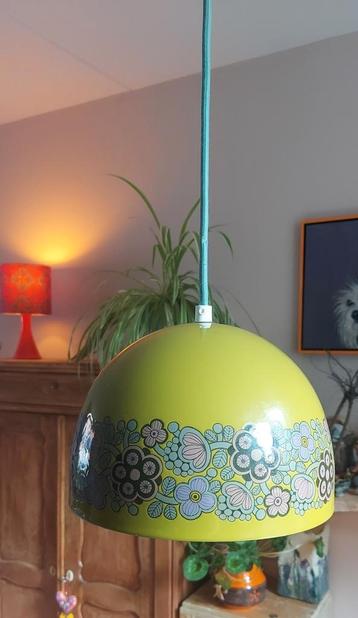 Vintage lamp groen emaille fog&morup beschikbaar voor biedingen