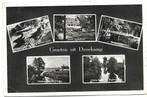 5070 Denekamp groeten uit, Verzamelen, Ansichtkaarten | Nederland, 1940 tot 1960, Gelopen, Ophalen of Verzenden, Overijssel