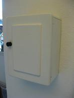 Wit Medicijnkastje met legplankje - Vintage jaren 60-70, Gebruikt, Overige typen, Minder dan 100 cm, 25 tot 50 cm