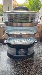 Morphy Richards 2 in 1 rvs Stoomkoker - Zo goed als nieuw!, Ophalen, Zo goed als nieuw