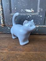 Plastic vintage gieter Poes - grijs, Tuin en Terras, Gieters, Ophalen of Verzenden, Gebruikt, Kunststof