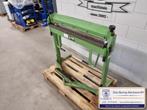Zetbank HM met voetklemming 1020x1,5mm plaatbewerkingmachine, Ophalen, Gebruikt