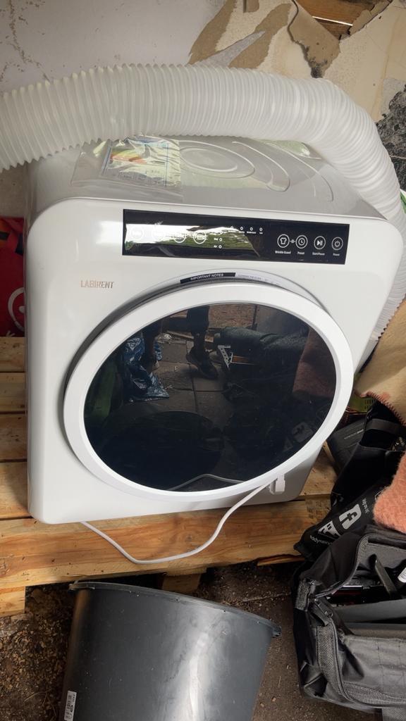 Mini droger 6kg, Witgoed en Apparatuur, Wasdrogers, Zo goed als nieuw, Condens, Minder dan 85 cm, Ophalen