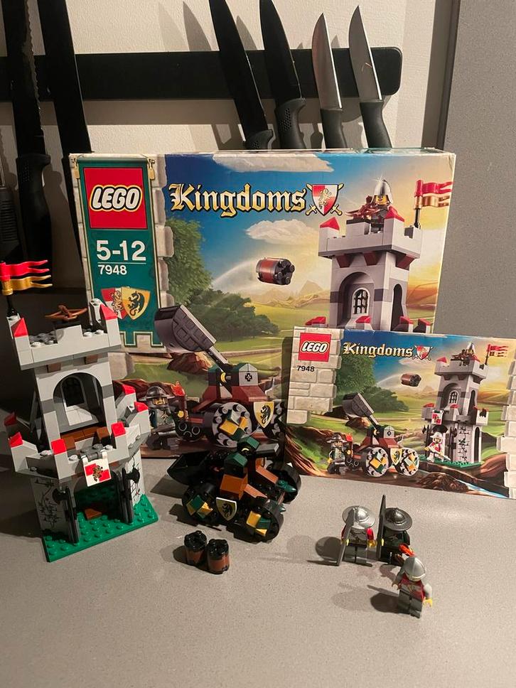 7948 Lego Kingdoms Outpost Attack, Kinderen en Baby's, Speelgoed | Duplo en Lego, Zo goed als nieuw, Lego, Complete set, Ophalen of Verzenden