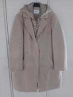 Halfange ecrukleurige winterjas maat 44, Ophalen of Verzenden, Zo goed als nieuw, Maat 42/44 (L), Beige